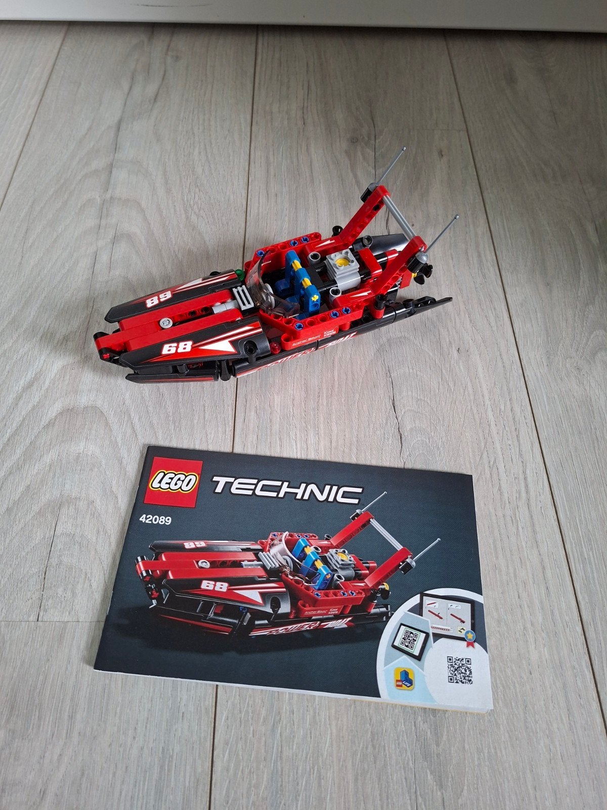 LEGO Technic 42089 Powerboot, Ophalen, Gebruikt, Overige merken