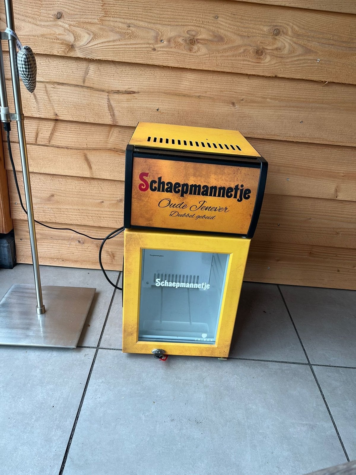 Schaepmannetje Oude Jenever minikoelkast, Ophalen, Minder dan 75 liter, Zonder vriesvak, Gebruikt