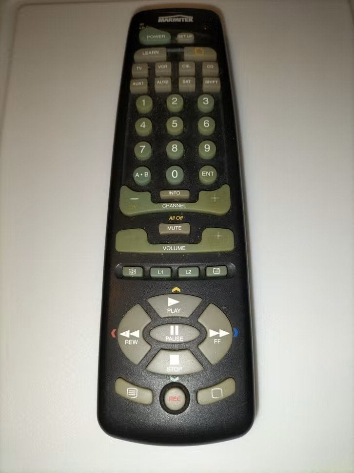 Marmitek UR19A 6-in-1 Universele Afstandsbediening IR/RF, Ophalen of Verzenden, Tv