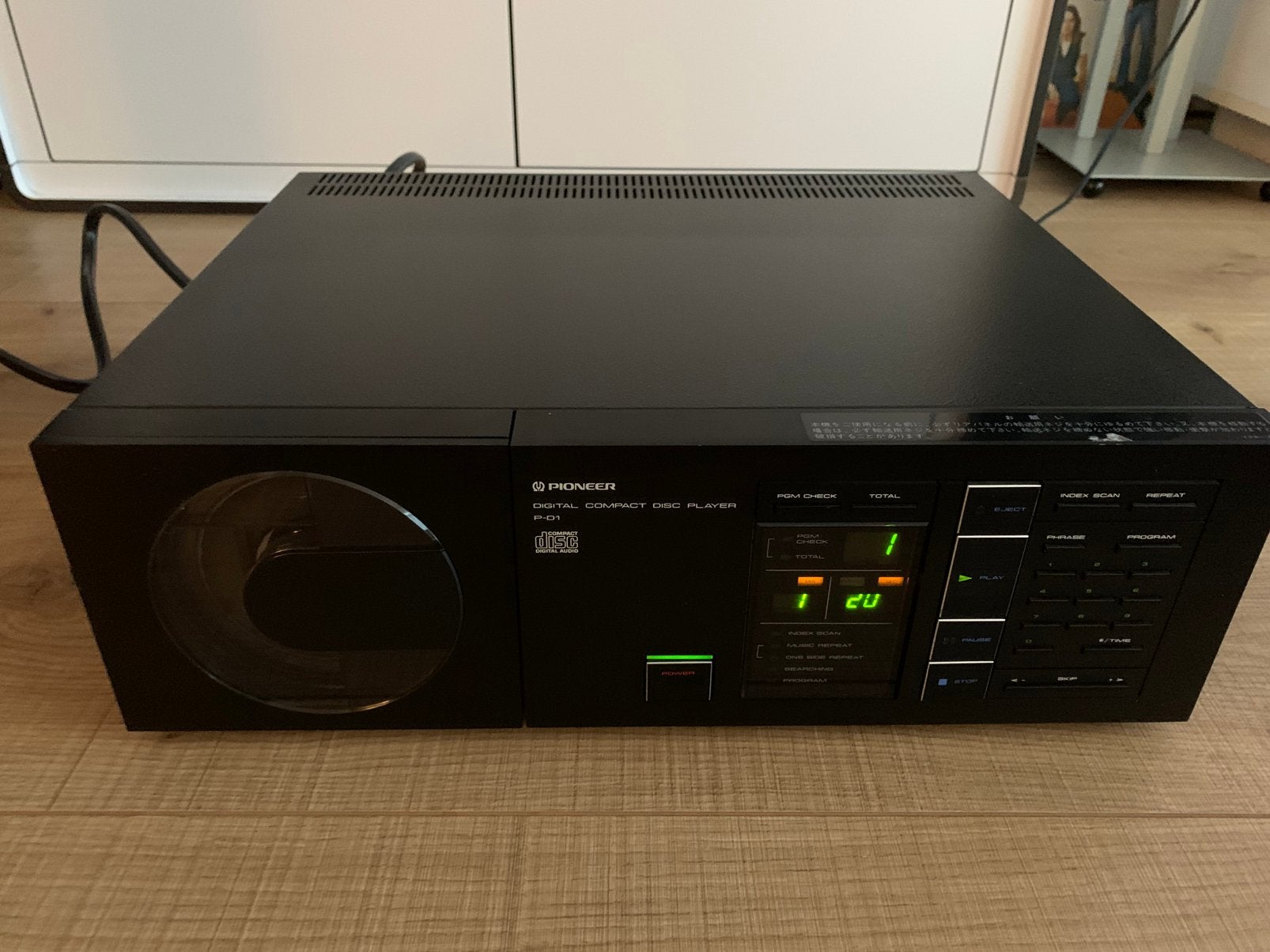 Pioneer P-D1, Ophalen, Pioneer