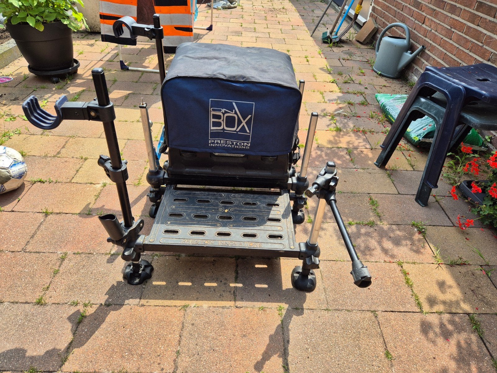 Preston Innovations X6S OnBox viskist met accessoires, Ophalen, Gebruikt, Overige typen