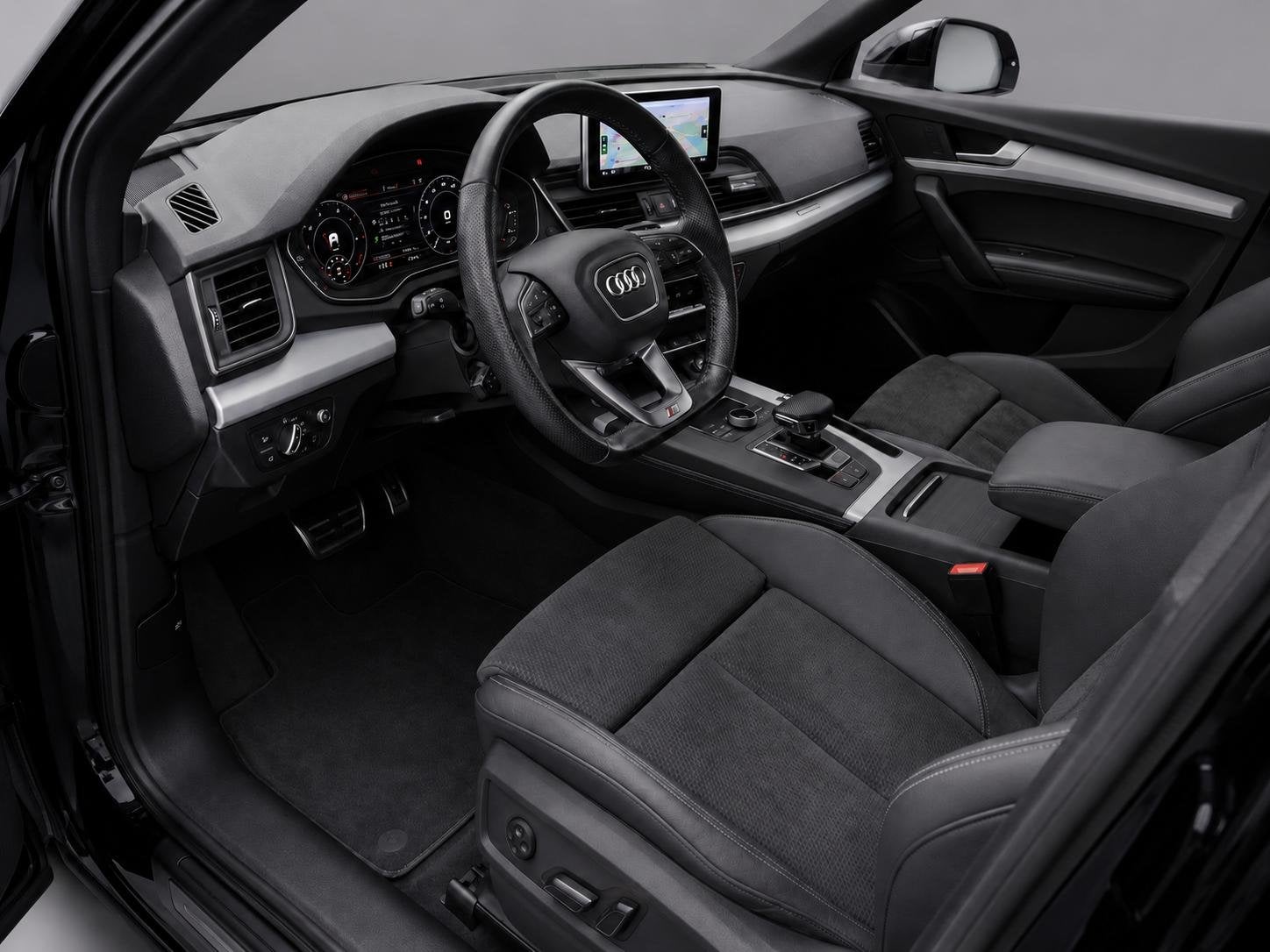 Audi Q5 55 TFSI e quattro S line SOH94% S Edition MATRIX LED, Auto's, Automaat, 4 cilinders, Zwart, Plug-in hybride