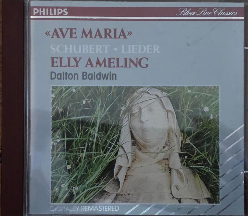 Schubert: Ave Maria, Lieder - Elly Ameling, Dalton Baldwin, Cd's en Dvd's, Cd's | Klassiek, Zo goed als nieuw, Vocaal, Romantiek