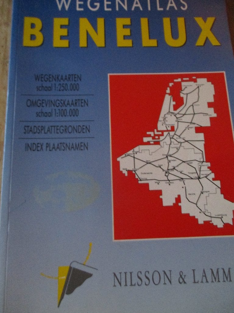 Auto-atlas Benelux; + Nord- pas de Calais., Gelezen, Ophalen of Verzenden, België of Luxemburg, 2000 tot heden