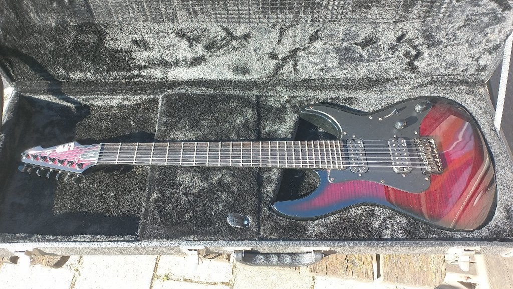ESP LTD AW-7 Alex Wade signature, Muziek en Instrumenten, Ophalen of Verzenden, Gebruikt, Solid body, Overige merken