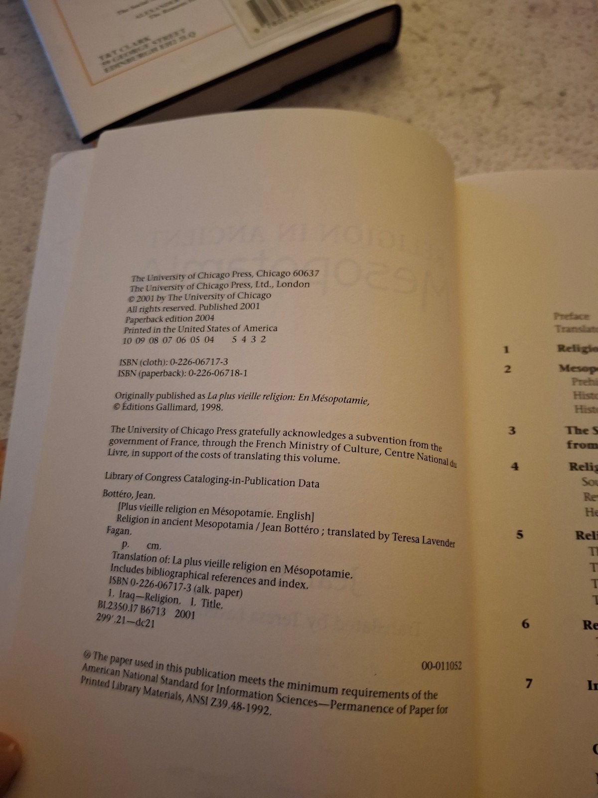 Foto 4 van religiositeit in ancient mesopotania -Jean Bottero