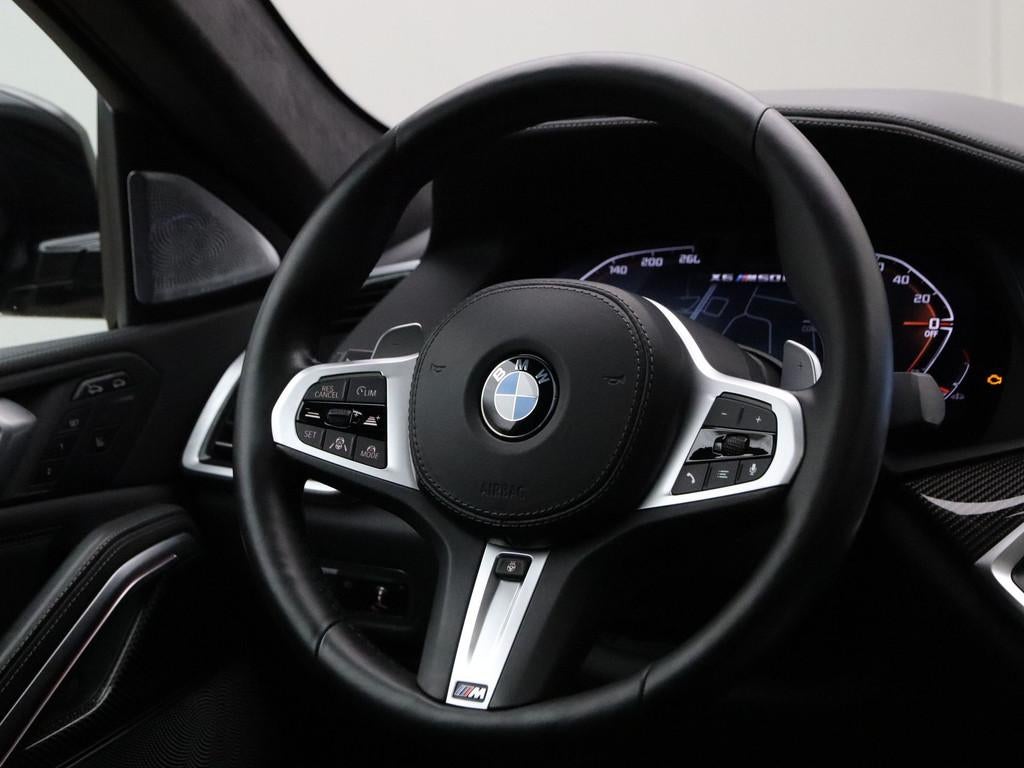 BMW X6 M50i High Executive (bj 2022, automaat), Gebruikt, 4395 cc, Bedrijf, Vierwielaandrijving