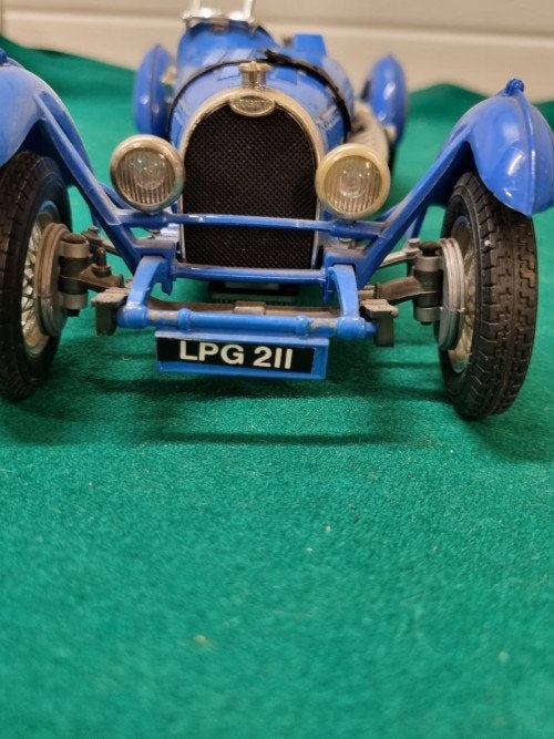 -	Modelauto bugatti type 59 1934 burago, Ophalen of Verzenden, 'T Olde Gre-j, Info@toldegrej.nl, Endepoelstraat 20f Didam