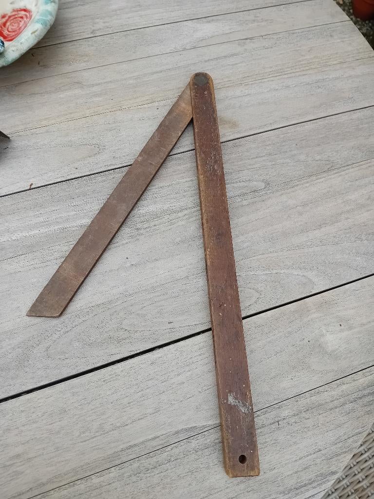 antieke houten zwaaihaak/ zweihaak, Ophalen of Verzenden