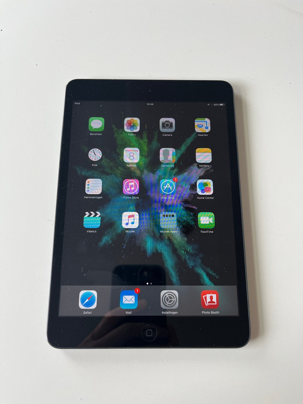 iPad mini A1432 16 GB Zwart, Computers en Software, Apple iPads, Gebruikt, Zwart, Ophalen of Verzenden, 7 inch of minder