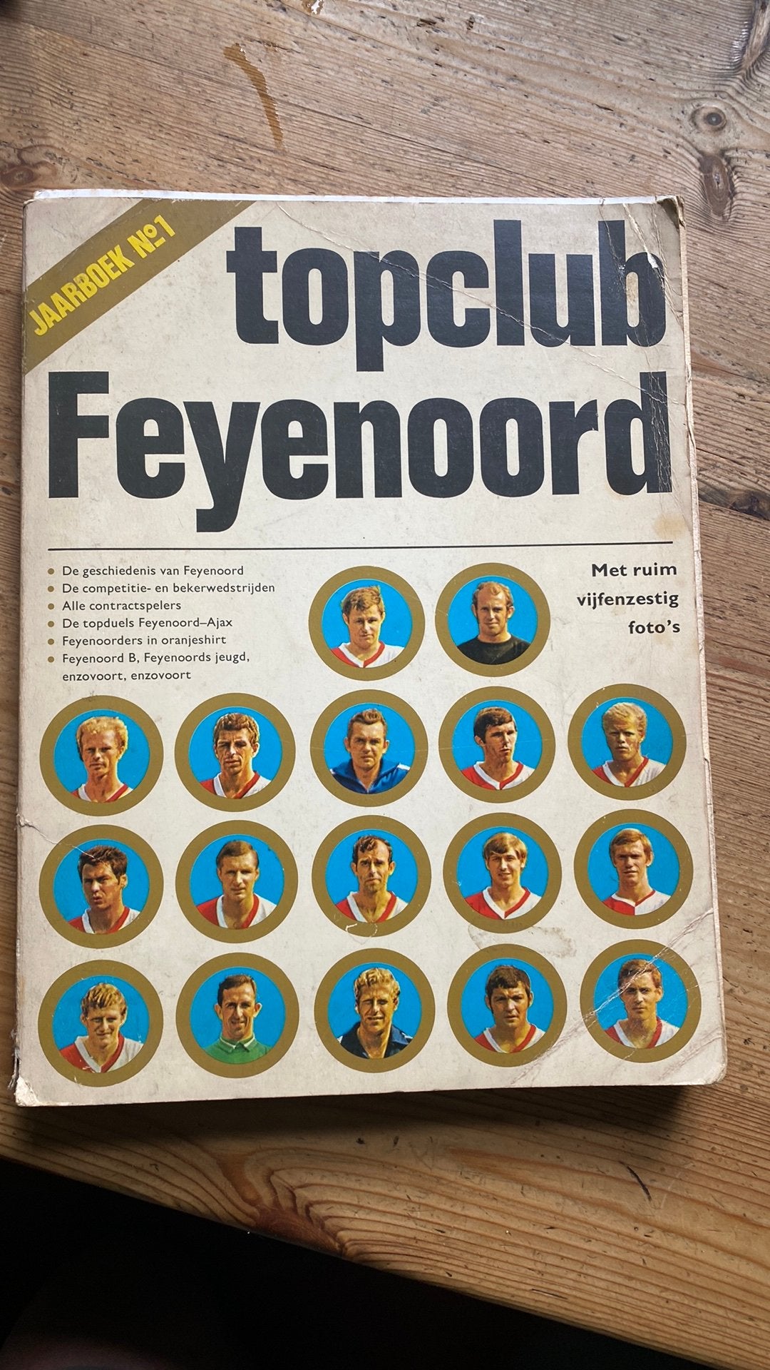 Jaarboek No.1 Topclub Feyenoord - Historisch Overzicht, Ophalen of Verzenden, Gelezen, Balsport