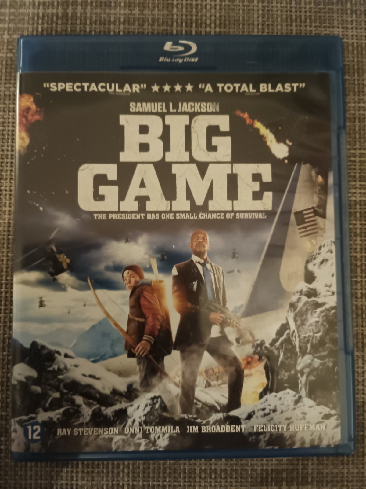 Big Game Bluray NL ZGAN Samuel L. Jackson, Engels, Nederlands, Film, Actie