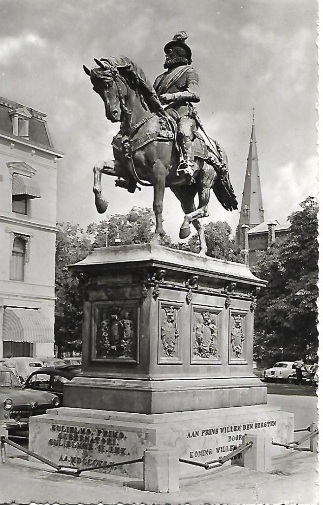 Den Haag- -Standbeeld Prins Willem I., Verzenden, 1940 tot 1960, Gelopen, Zuid-Holland