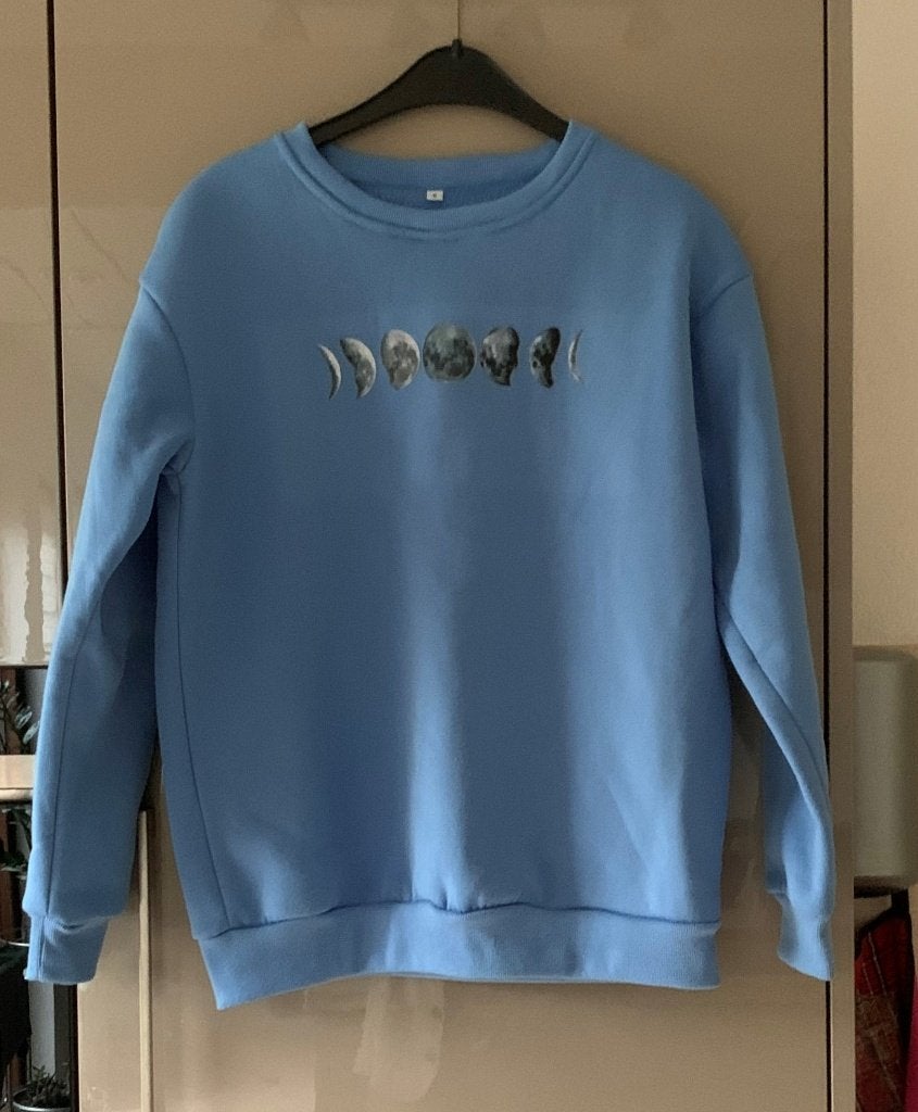 Blauwe trui, maat S, Kleding | Dames, Ophalen of Verzenden, Zo goed als nieuw, Maat 38/40 (M), Blauw