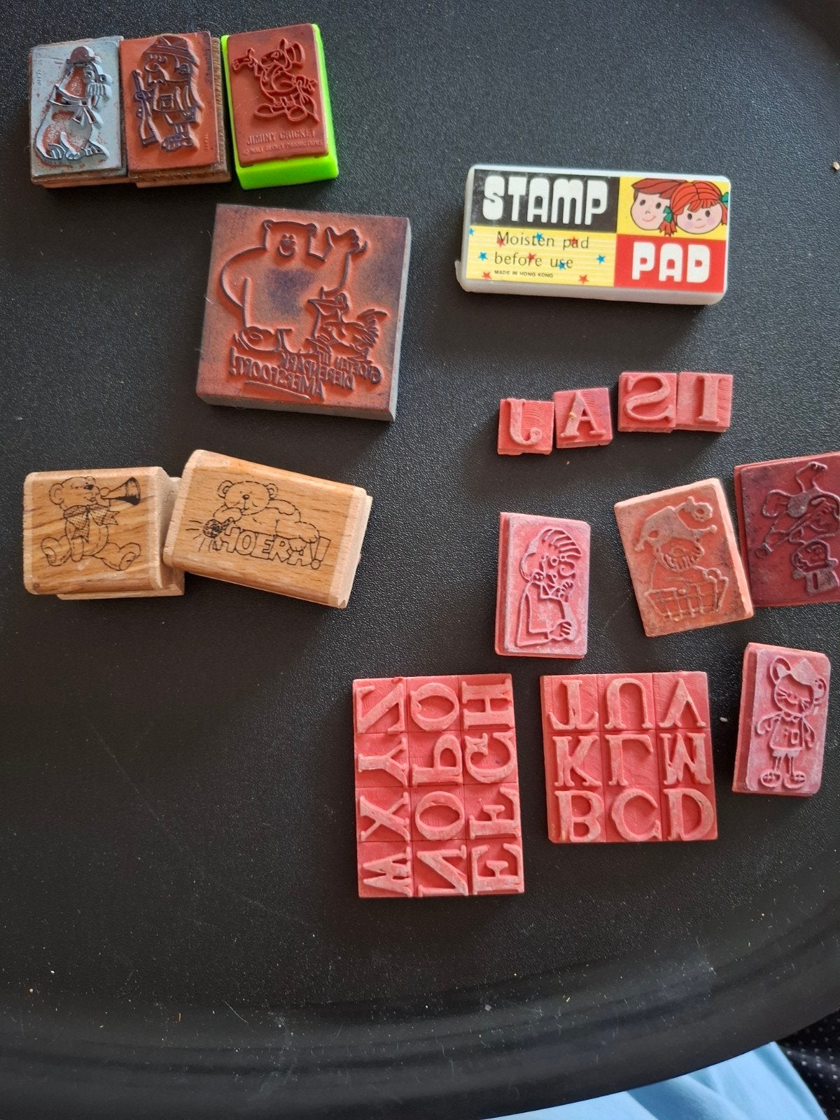 verschillende stempels, Ophalen of Verzenden, Houten stempel