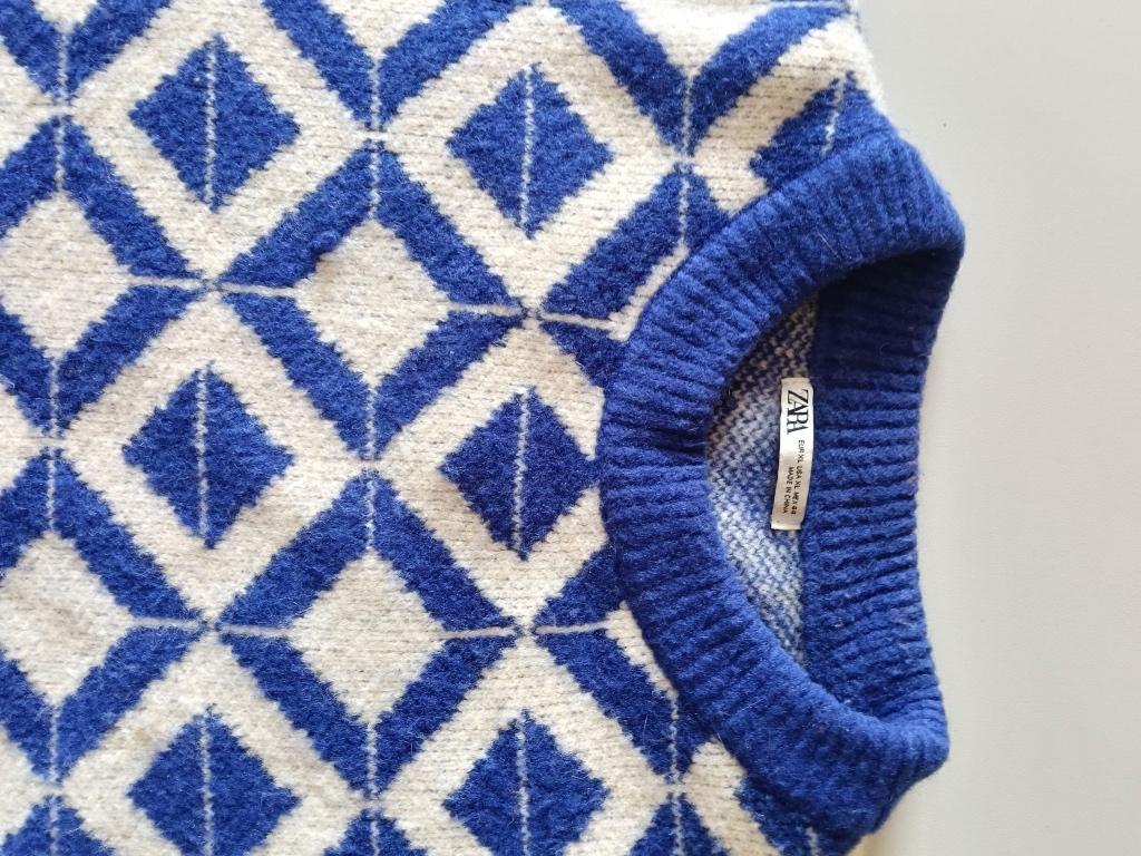 Zara trui, Zara, Blauw, Maat 56/58 (XL), Ophalen of Verzenden