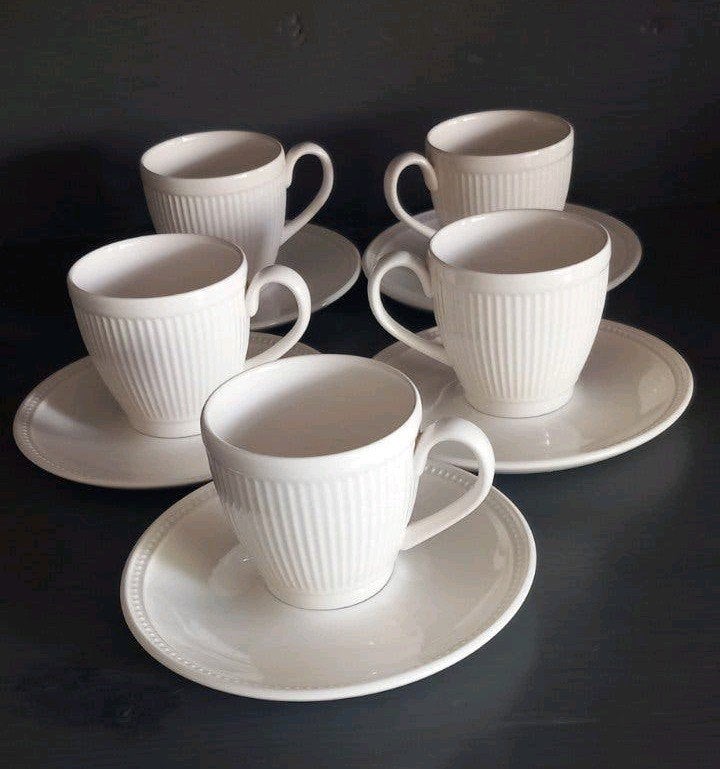 Wedgwood windsor AH- 5 koffiekopjes Nieuw, Ophalen of Verzenden, Nieuw, Porselein, Kop(pen) en/of Schotel(s)
