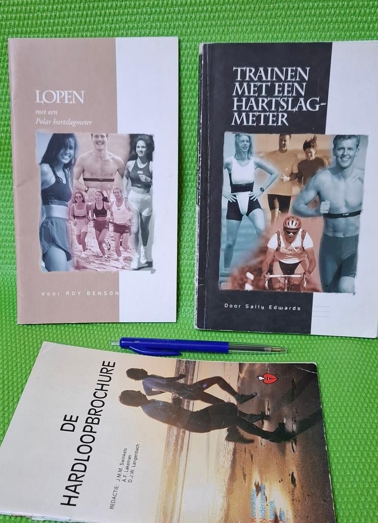 3 boeken -> 3 euro Hardlopen / Hartslagmeter / Hartstichting, Lopen en Fietsen, Ophalen of Verzenden, Polar en Hartstichting, Gelezen
