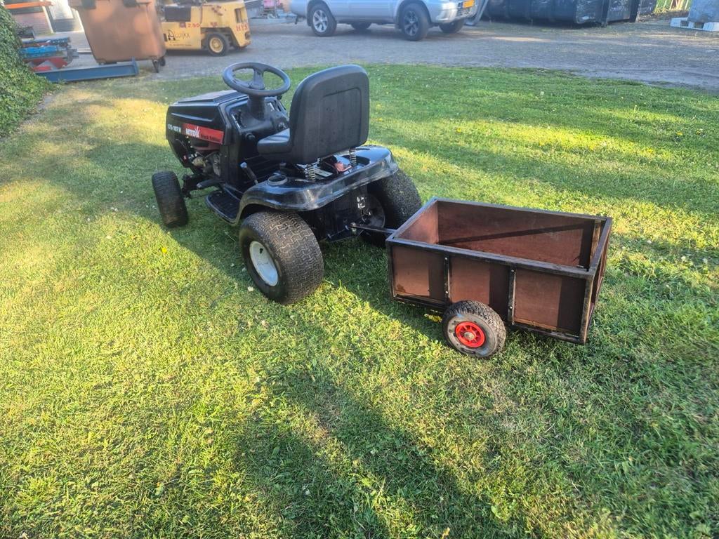 17.5 pk Tuintrekker met karretje automaat, Ophalen of Verzenden