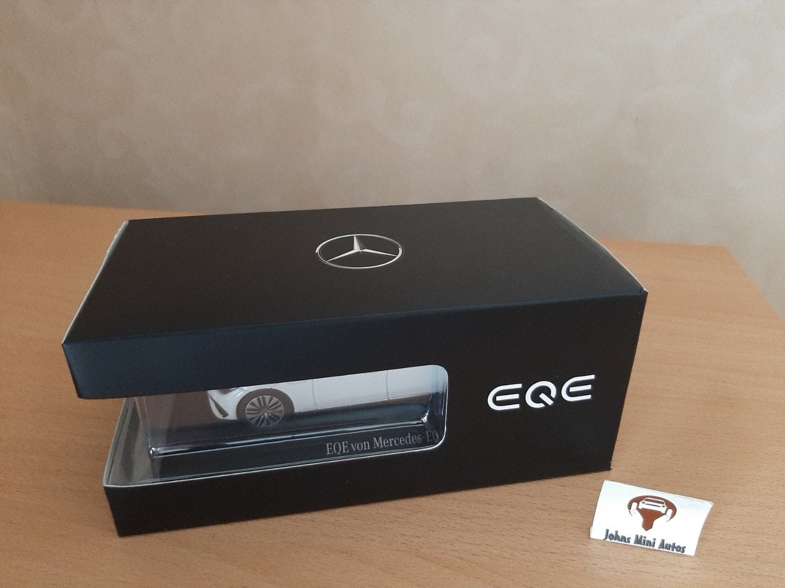 Mercedes Benz EQE in Opalite White 1:43, Overige merken, Auto, Nieuw, Herpa