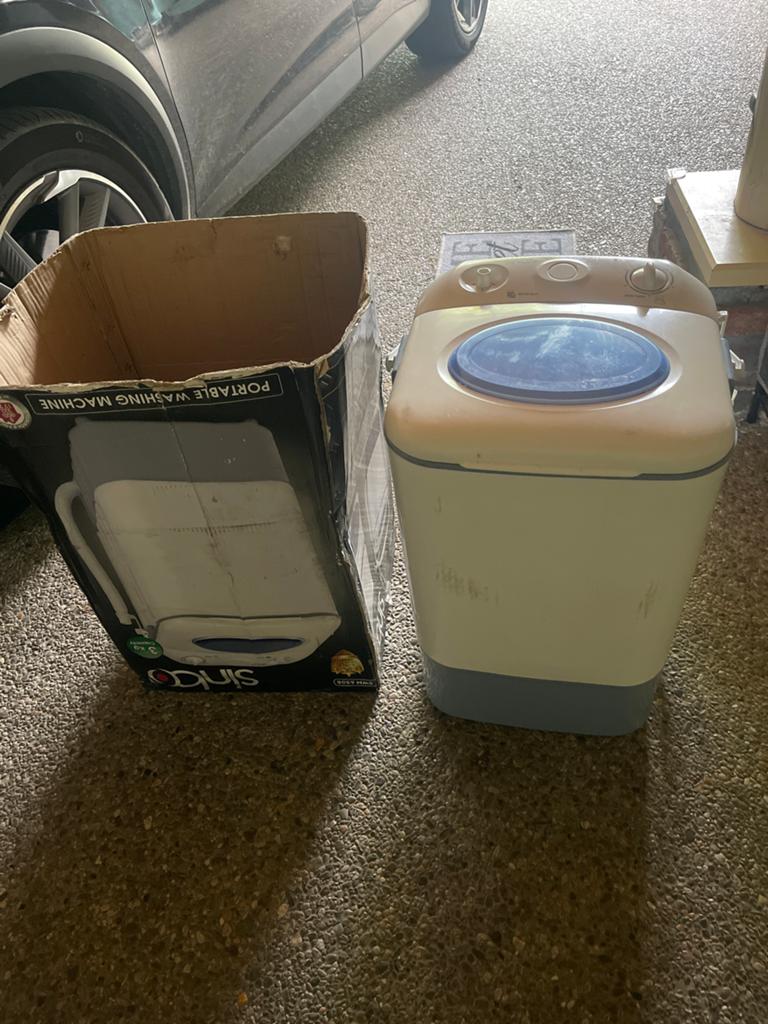 Sinbo Draagbare Camping Wasmachine - 3kg inhoud, Witgoed en Apparatuur, Wasmachines, Ophalen, Minder dan 85 cm, Minder dan 4 kg