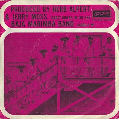 The BAJA MARIMBA BAND 1966  SUPERSCHIJF !! B131, Gebruikt, 7 inch, Single, Ophalen of Verzenden