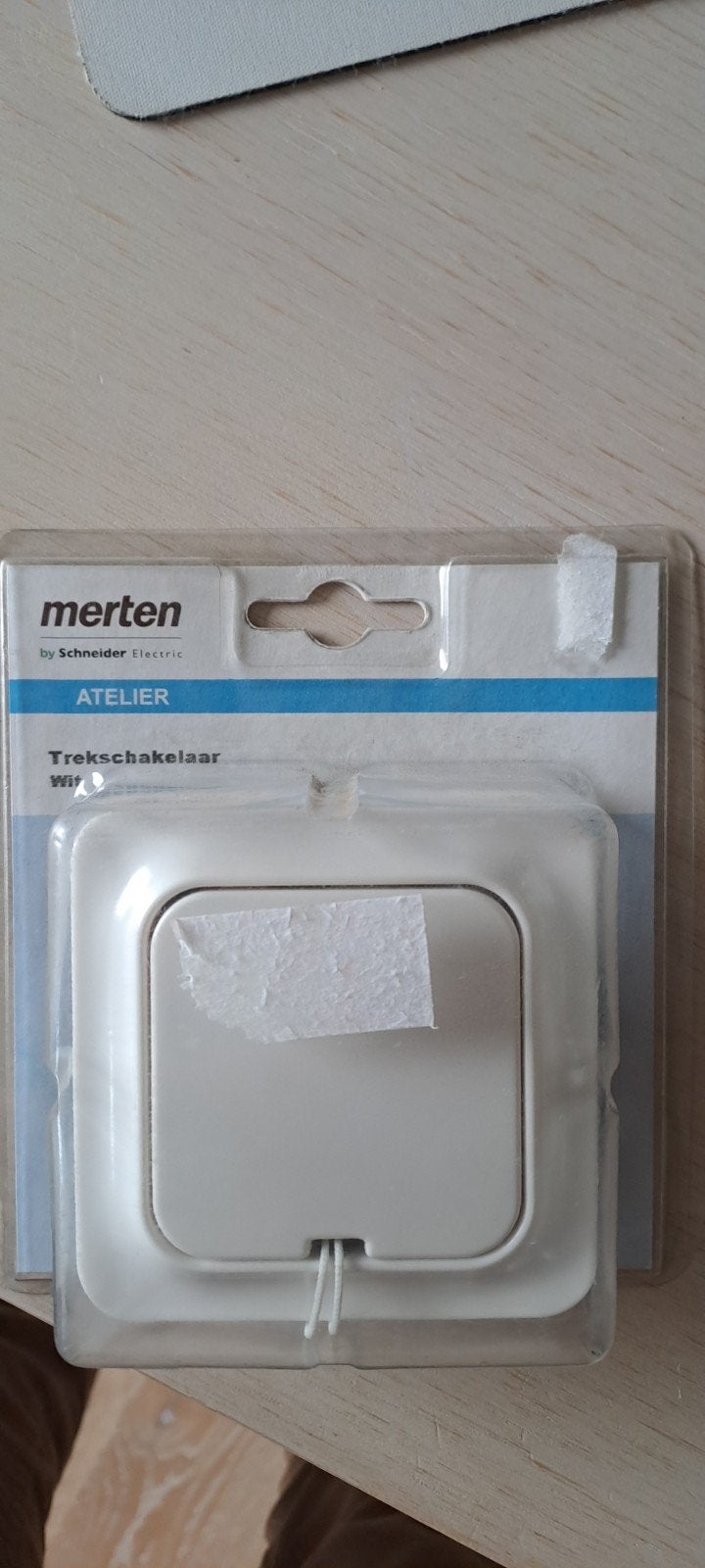 Merten Schneider Electric Trek-/Wisselschakelaar Nieuw, Ophalen of Verzenden, Nieuw, Schneider Electric, Schakelaar