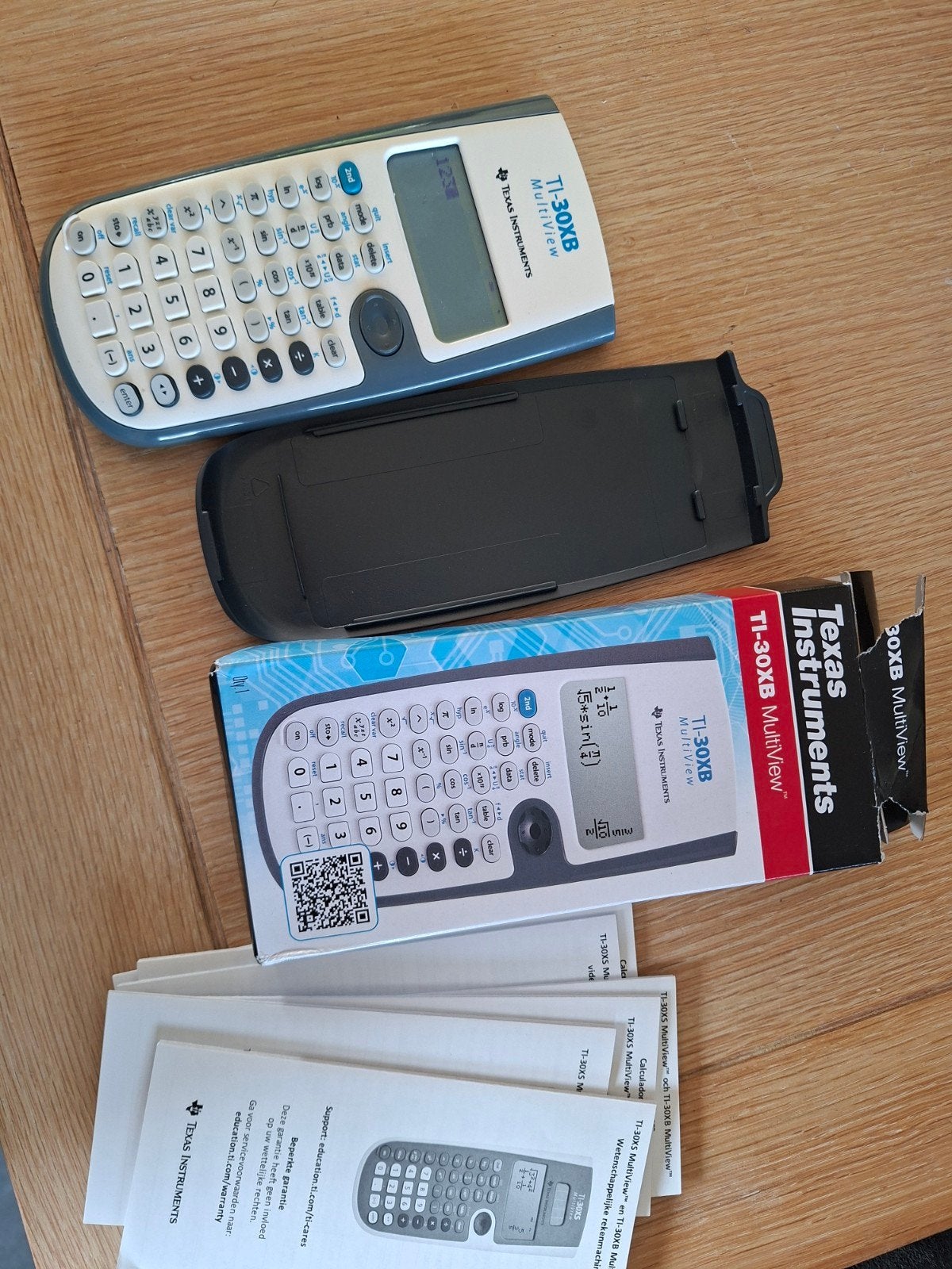 TI-30XB MultiView Texas Instruments rekenmachine, Ophalen of Verzenden, Zo goed als nieuw