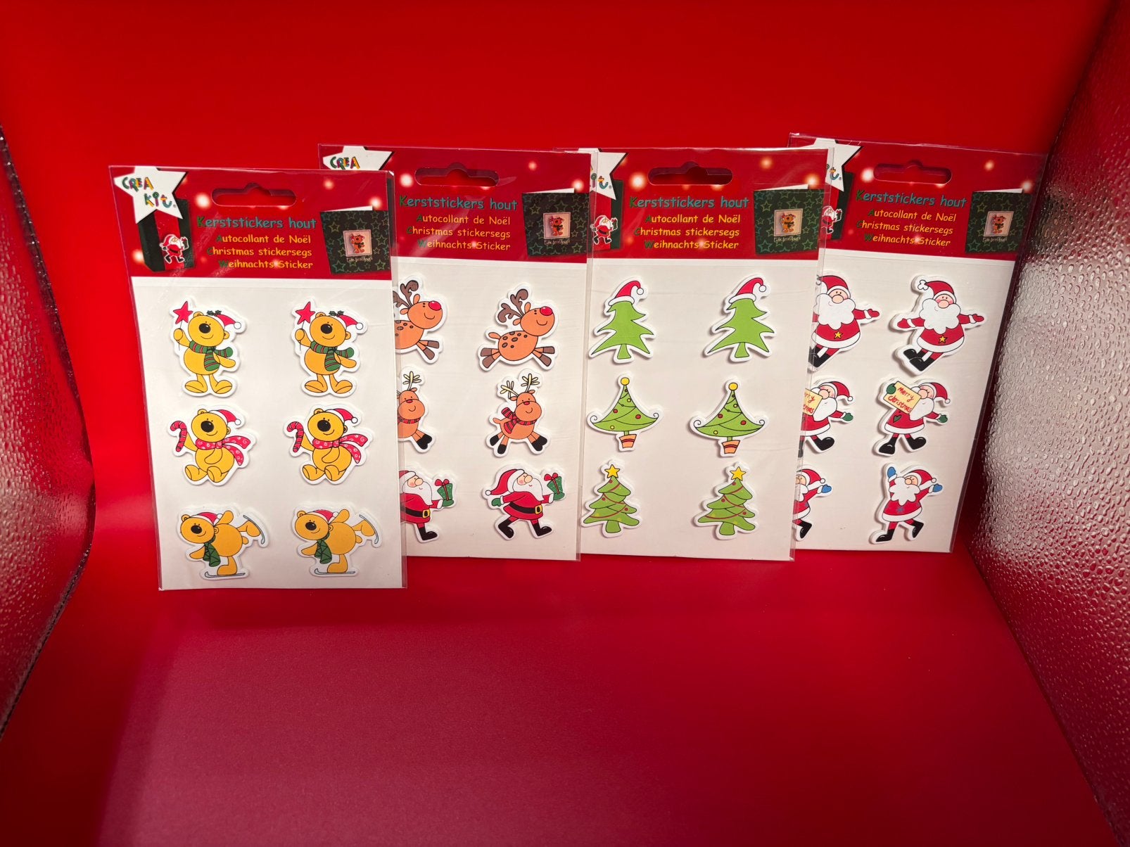 Stickers van kerst, Ophalen of Verzenden, Nieuw