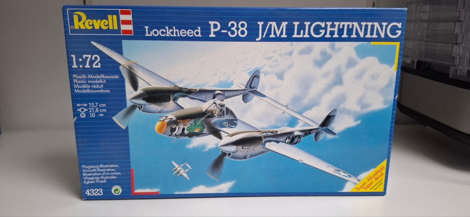 Revell Lockheed P-38 J/M Lightning Modelbouwdoos 1:72, 1:72 tot 1:144, Revell, Nieuw, Ophalen of Verzenden