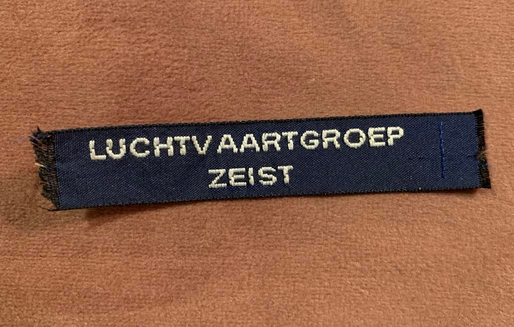 Scouting naambandje Luchtvaartgroep Zeist, Ophalen of Verzenden, Gebruikt, Embleem, Speld of Insigne