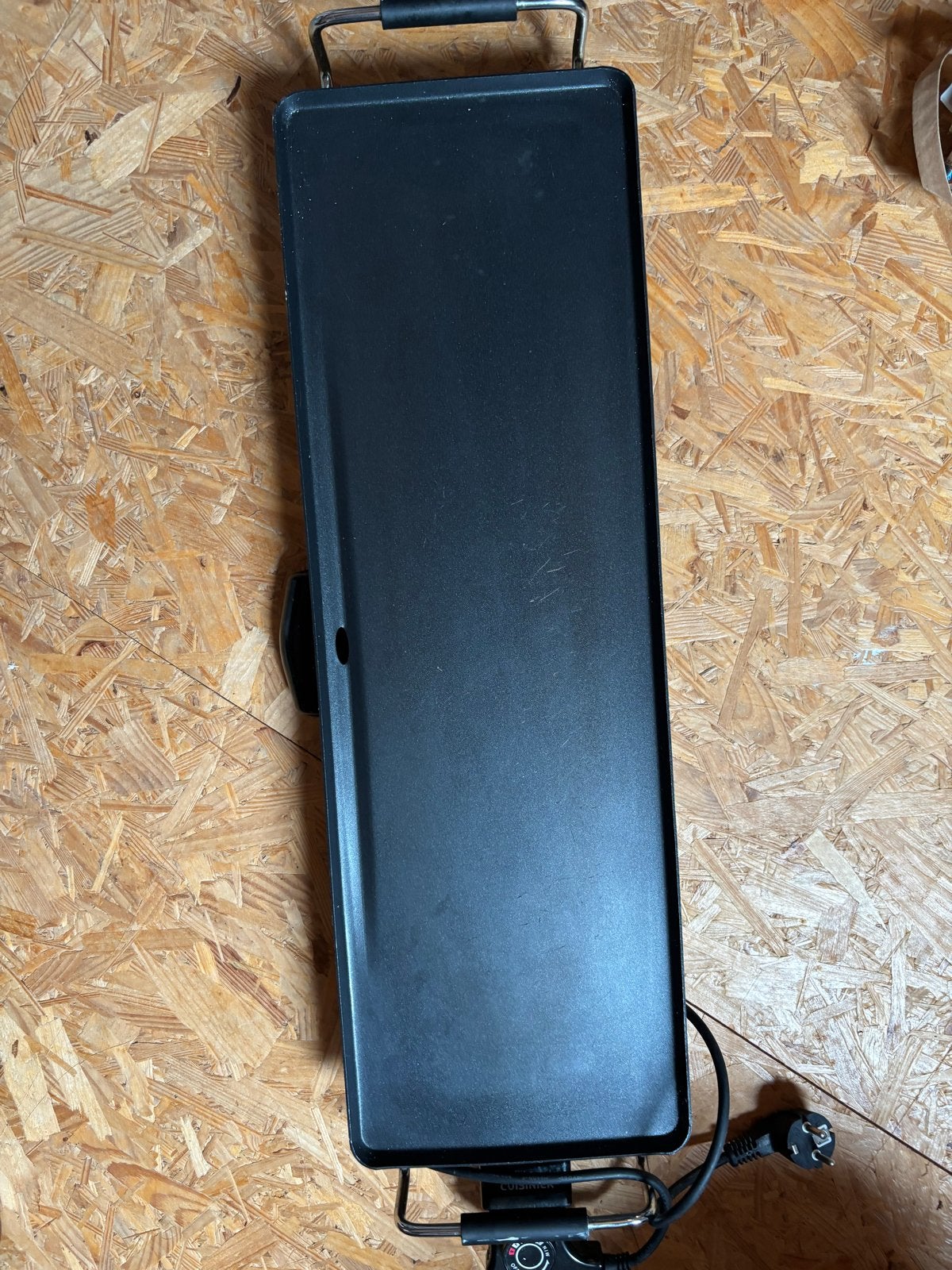 Bakplaat Cuisinier 70x22x5 cm - Elektrisch, Ophalen of Verzenden, Gebruikt