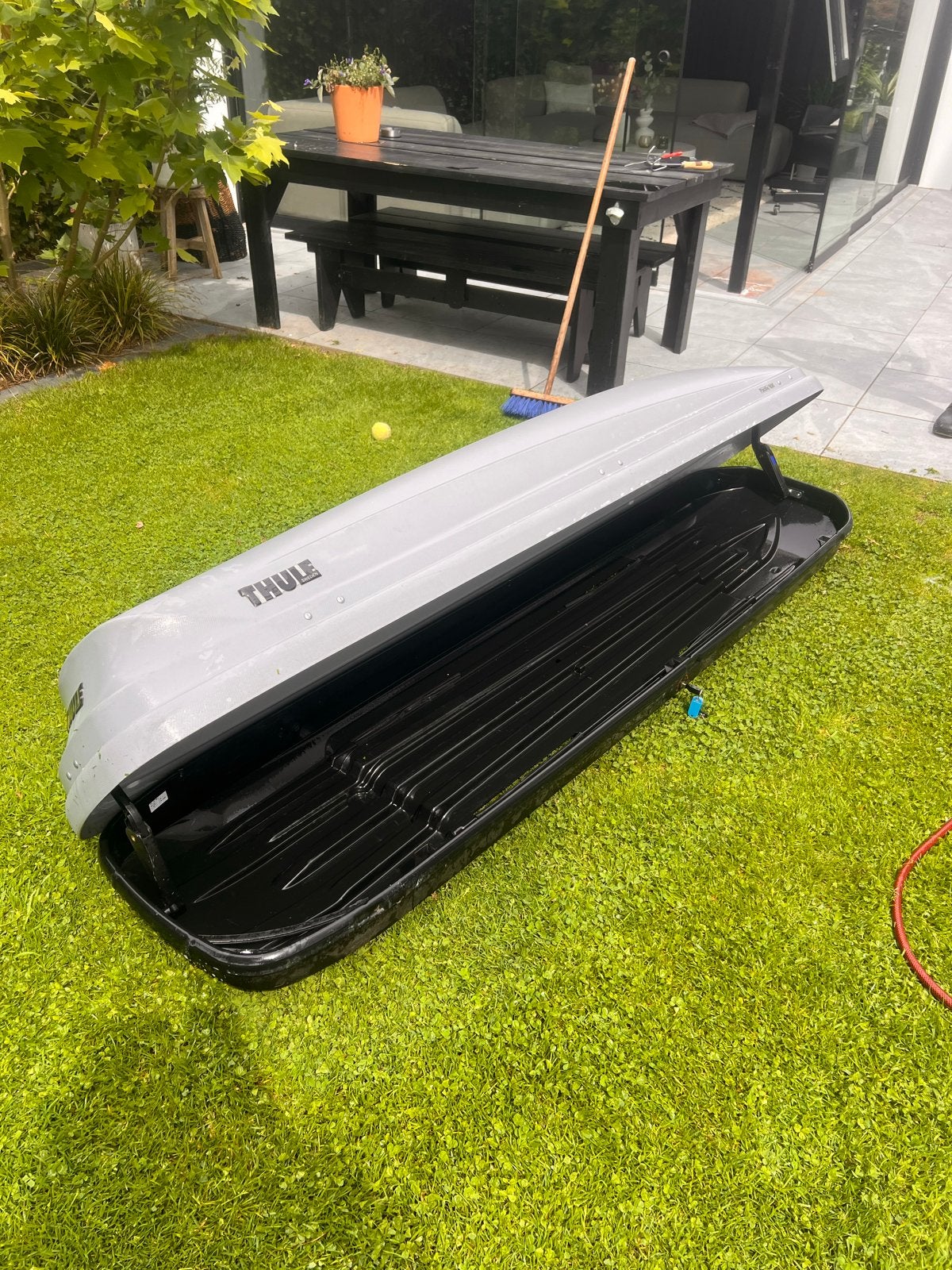 Thule Pacific 500 Dakkoffer - Grijs, Auto diversen, Ophalen, Gebruikt