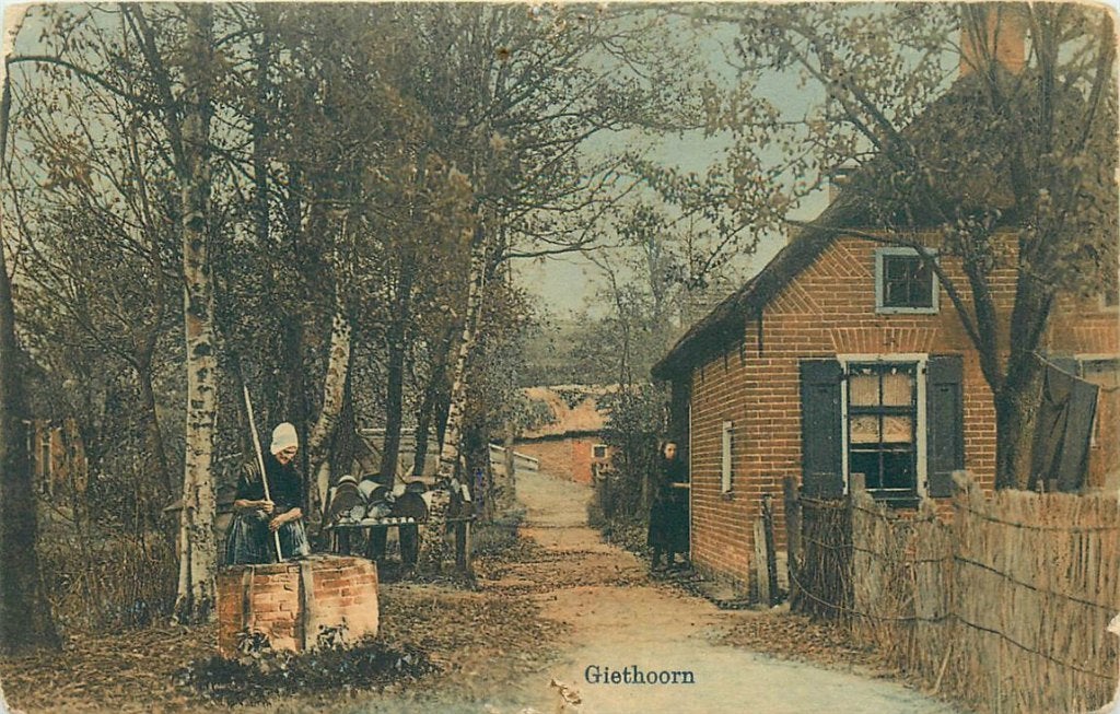 378-335-029 Giethoorn, Ophalen of Verzenden, Voor 1920, Overijssel