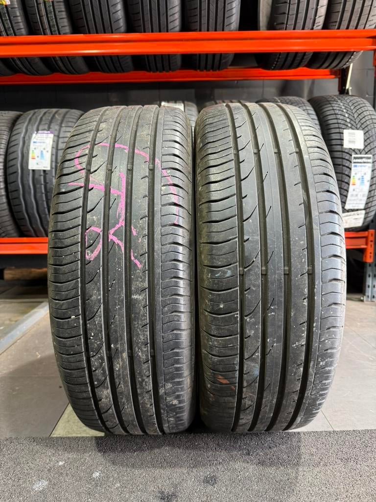 215/55R18 CONTINENTAL ZOMER BANDEN 6MM, 18 inch, Zandzuigerstraat 36, Qbanden@gmail.com, Ophalen of Verzenden