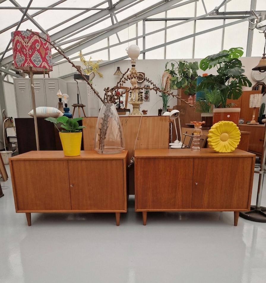 Twee kastjes, ideaal voor platenspeler, 100cm, Ophalen, ., 50 tot 100 cm, .