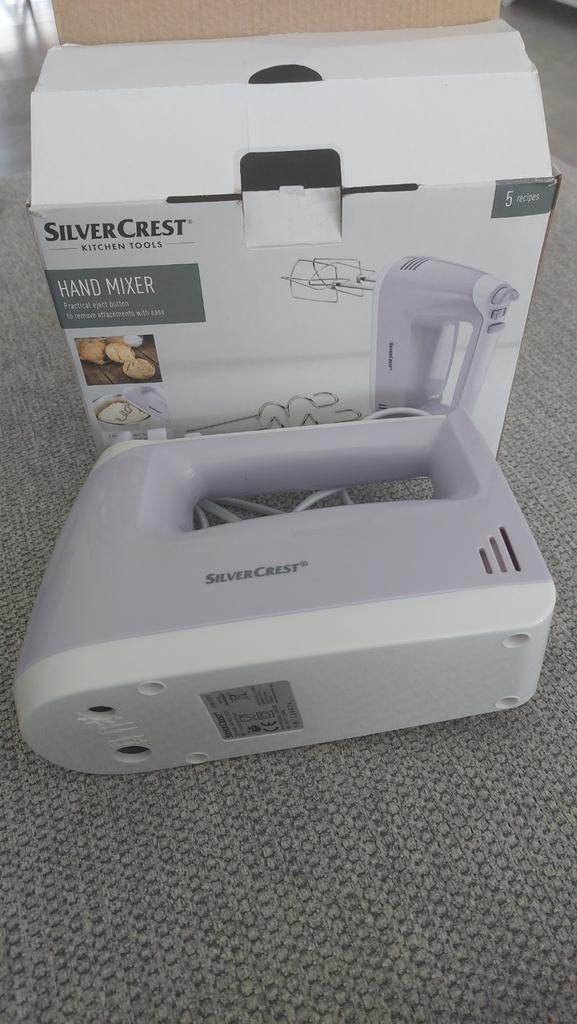 PAARSE SilverCrest Handmixer, Witgoed en Apparatuur, Keukenmixers, Ophalen of Verzenden, Vaatwasserbestendig, 3 snelheden of meer