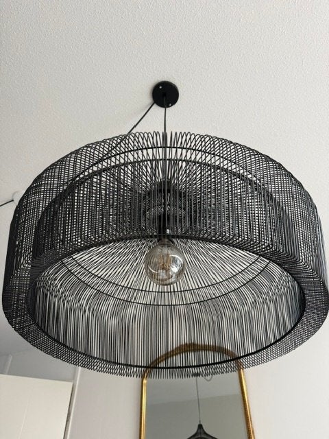 verlichting plafond, Overige fittingen, Zo goed als nieuw, Metaal, 56 cm