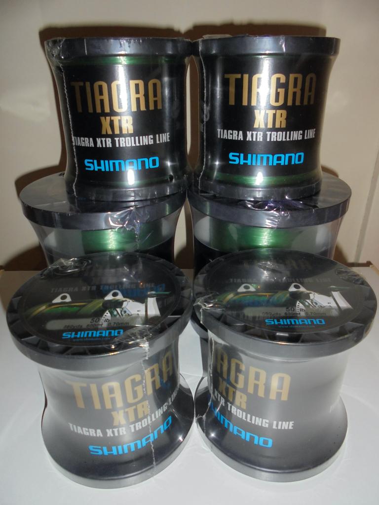 Big Game Shimano Tiagra XTR Trolling line 50Lbs Mono Lijn., Watersport en Boten, Hengelsport | Zeevissen, Ophalen of Verzenden