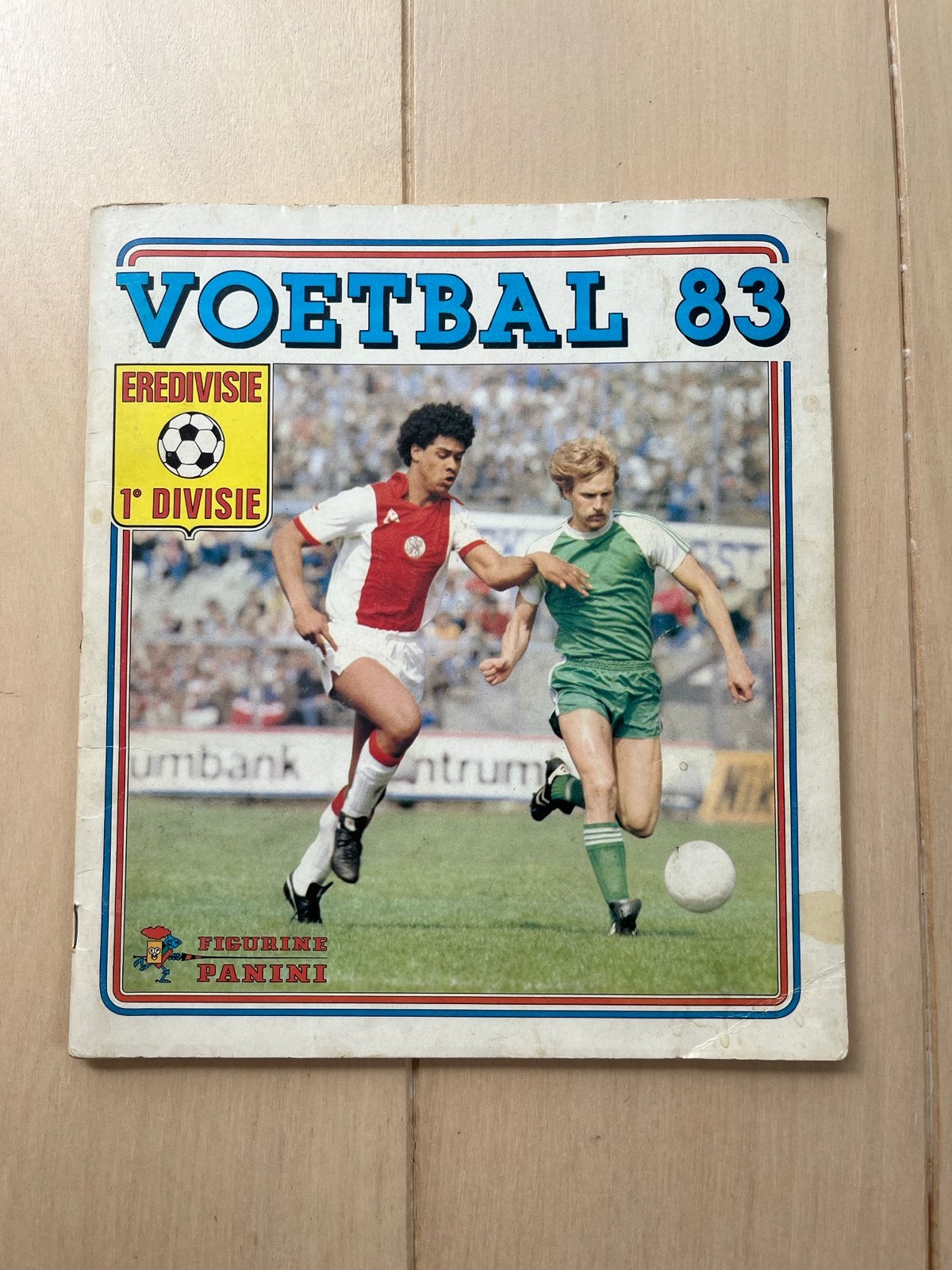 Panini Voetbal 83 Eredivisie 1e Divisie Stickerboek, Ophalen of Verzenden, Gebruikt, Overige binnenlandse clubs, Boek of Tijdschrift
