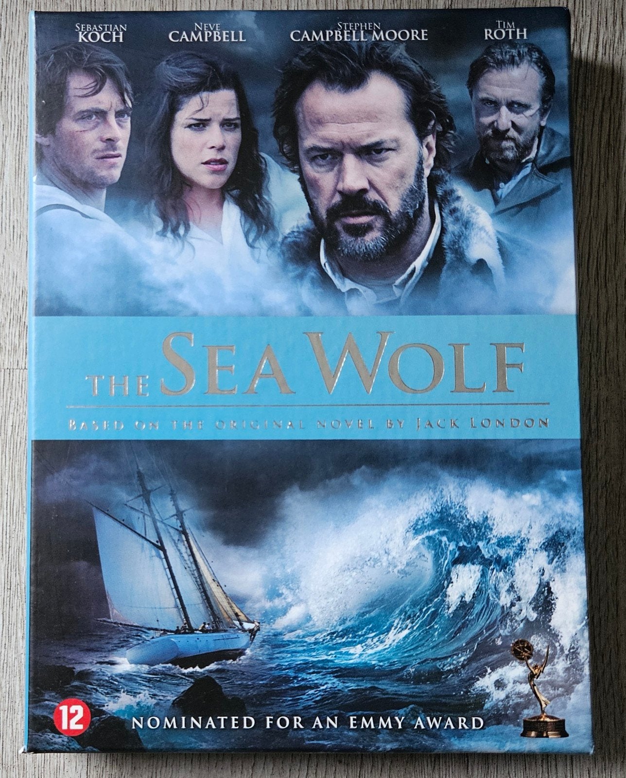The Sea Wolf - Mini-serie DVD (Jack London), Nederlands, Actiethriller, Vanaf 12 jaar, Gebruikt