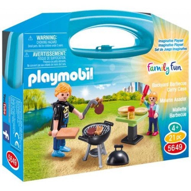 🎁 Playmobil 5549 - Speelbox BBQ 🎁, Ophalen of Verzenden, Nieuw