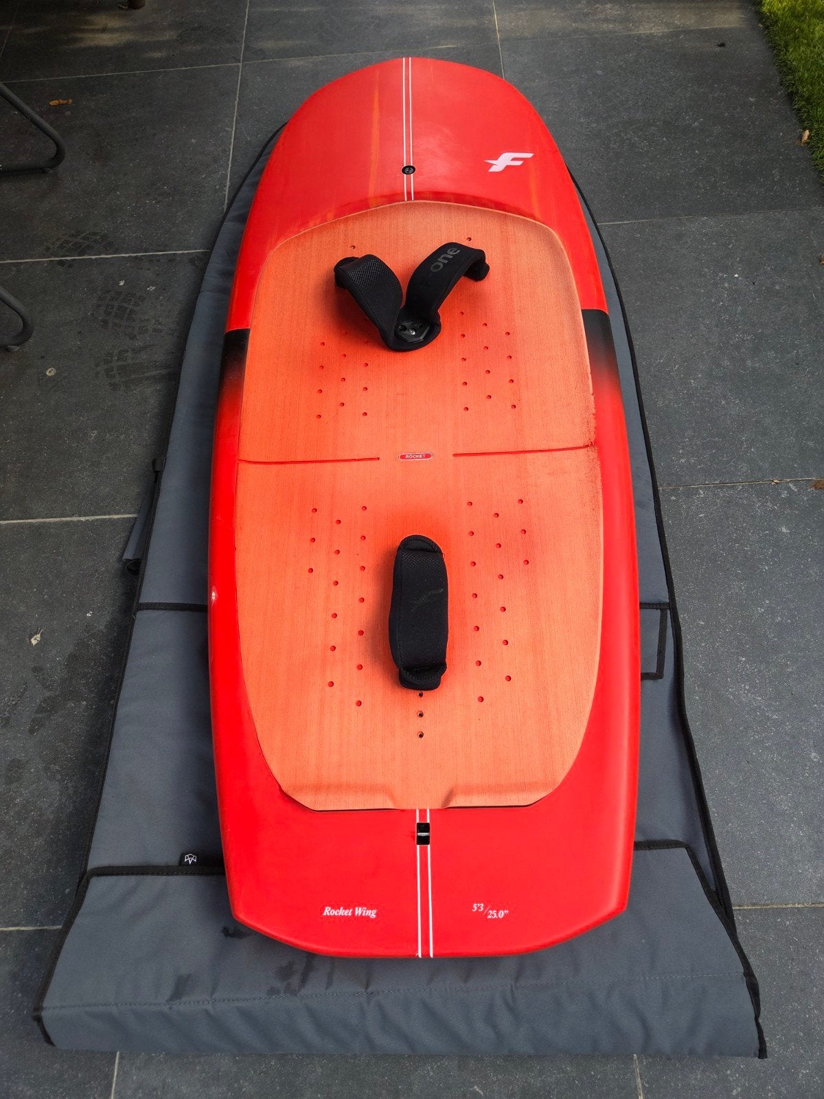 F-ONE Rocket Wing V4 5'3" 85L bamboo model 2024, Watersport en Boten, Ophalen, Gebruikt