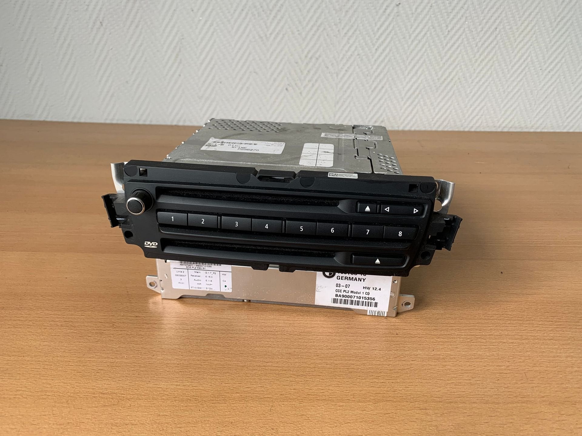 BMW 3 serie E90 E91 radio / navigatie DVD module 9148016, Gebruikt, -, -, Ophalen of Verzenden