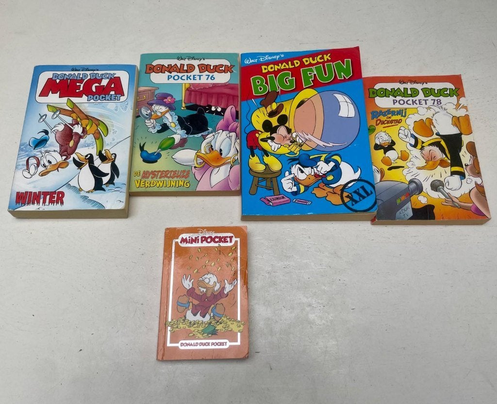 Donald duck pockets, Boeken, Meerdere stripboeken, Ophalen of Verzenden, Gelezen