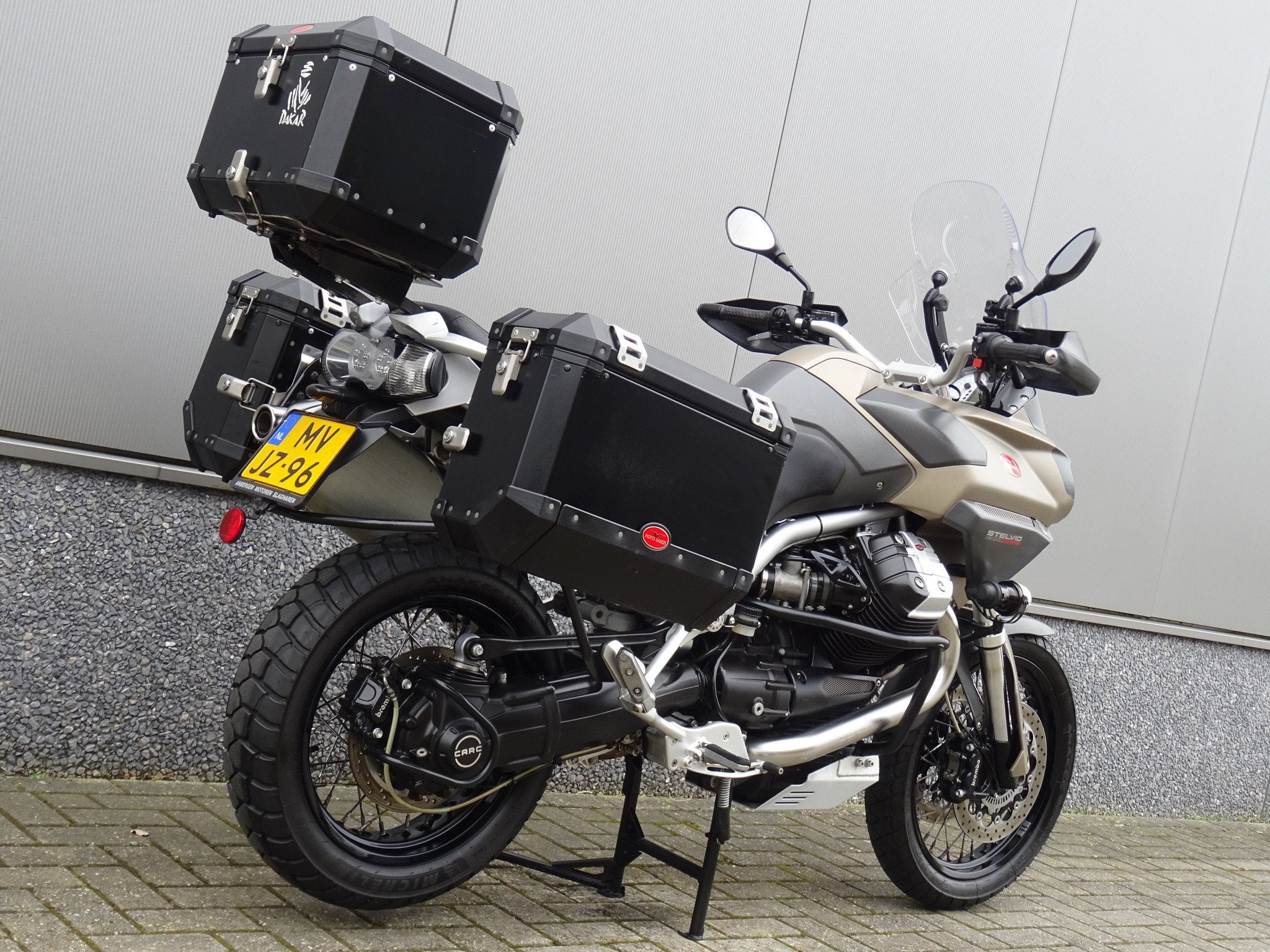 Moto Guzzi STELVIO NTX (bj 2009), Toermotor, 1200 cc, Gebruikt, Bedrijf