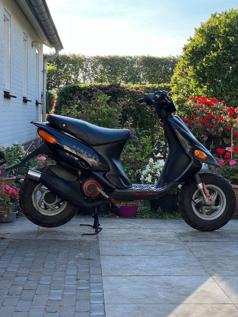 ⭐️Gilera stalker glans zwart 50cc 2 takt ⭐️, Niet ingevuld, Niet ingevuld, Niet ingevuld
