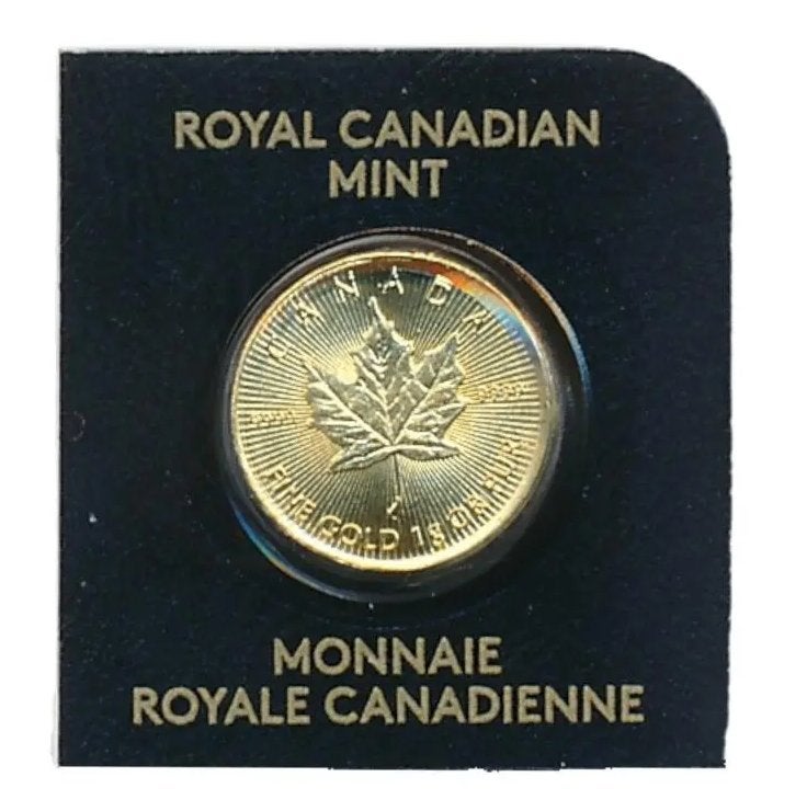 Canada gouden maple leaf goud 1 gram 2023