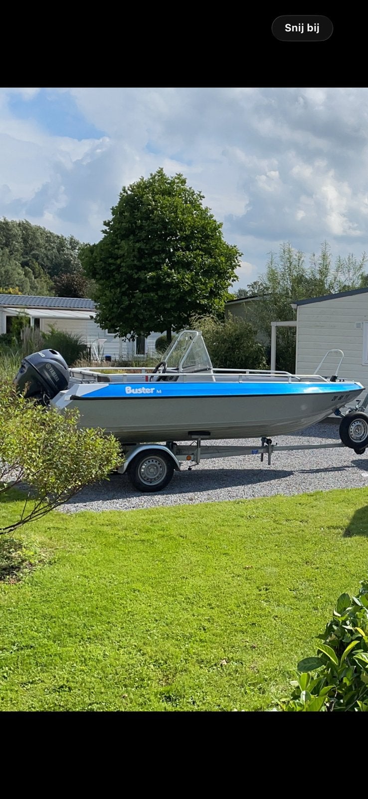 Aluminium boot Buster M Onverwoestbaar!!!, Ophalen, Overige merken, Gebruikt, Viertaktmotor