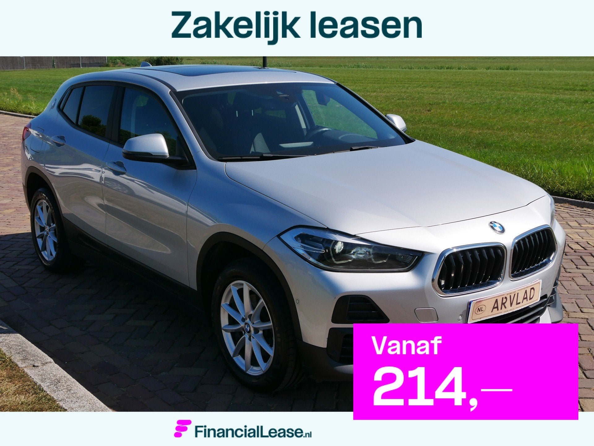 BMW X2 XDrive18d Executive 2.0 TDI AUT *PANO*LED 2021, 1998 cc, X2, Gebruikt, Zwart